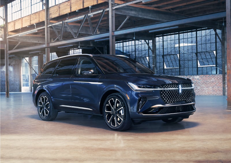 A 2024 Lincoln Nautilus® SUV is parked in an industrial space. | Empire Lincoln in Abingdon VA